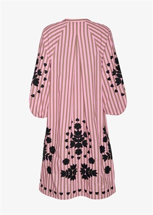 Rikke kjole Pink Stripes Sissel Edelbo 